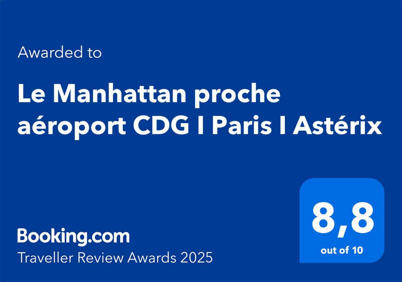 Le Manhattan Proche Aeroport Cdg I Paris I Asterix Apartment Moussy-le-Vieux